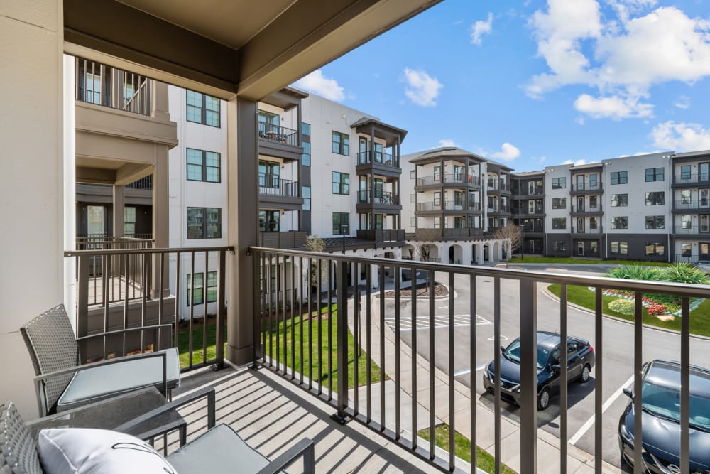 Apartment with a balcony at Palmilla | Apartments & Townhomes in Pensacola, Florida