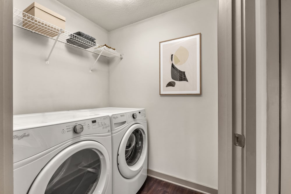 Washer and dryer at Eterno in Pompano Beach, Florida