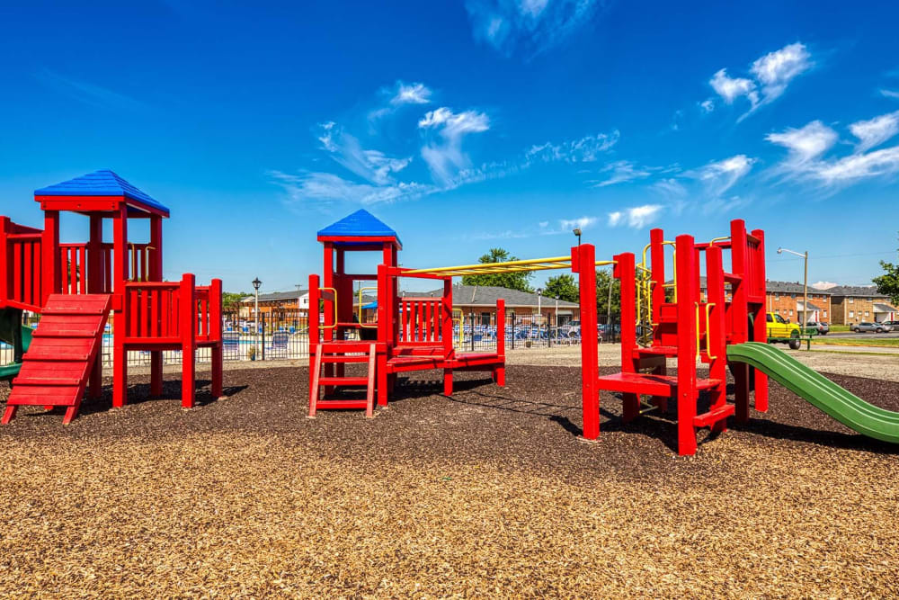 Playground at Pointe at River City in Richmond, Virginia