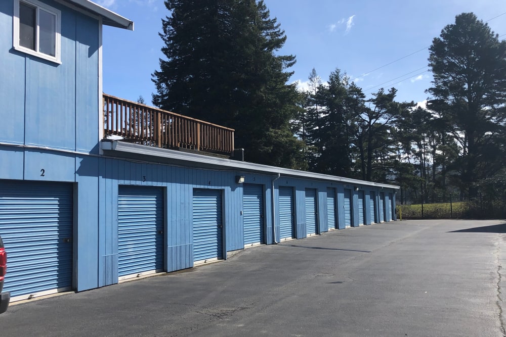 Storage units available at Mad River Storage Center in McKinleyville, California