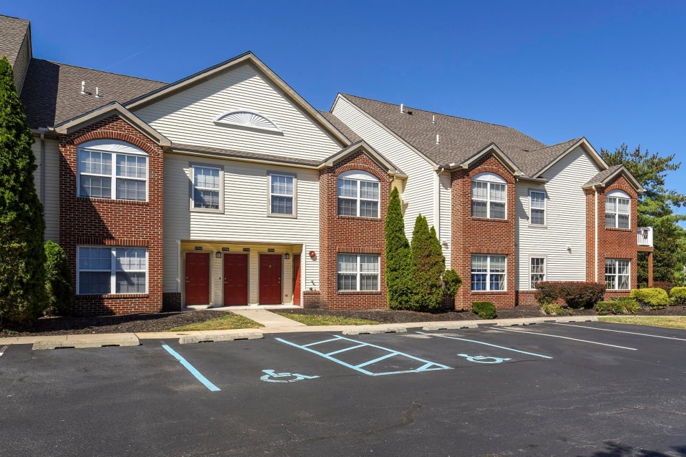 Exterior building with parking lots at Iron Ridge, Elkton, Maryland