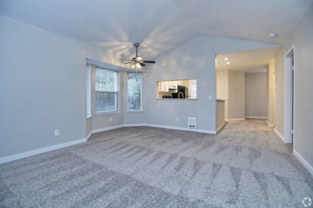 Large dining area at Madison Park Apartments in Bothell, Washington