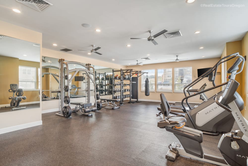 Fitness center at The Grove in Salem, Oregon