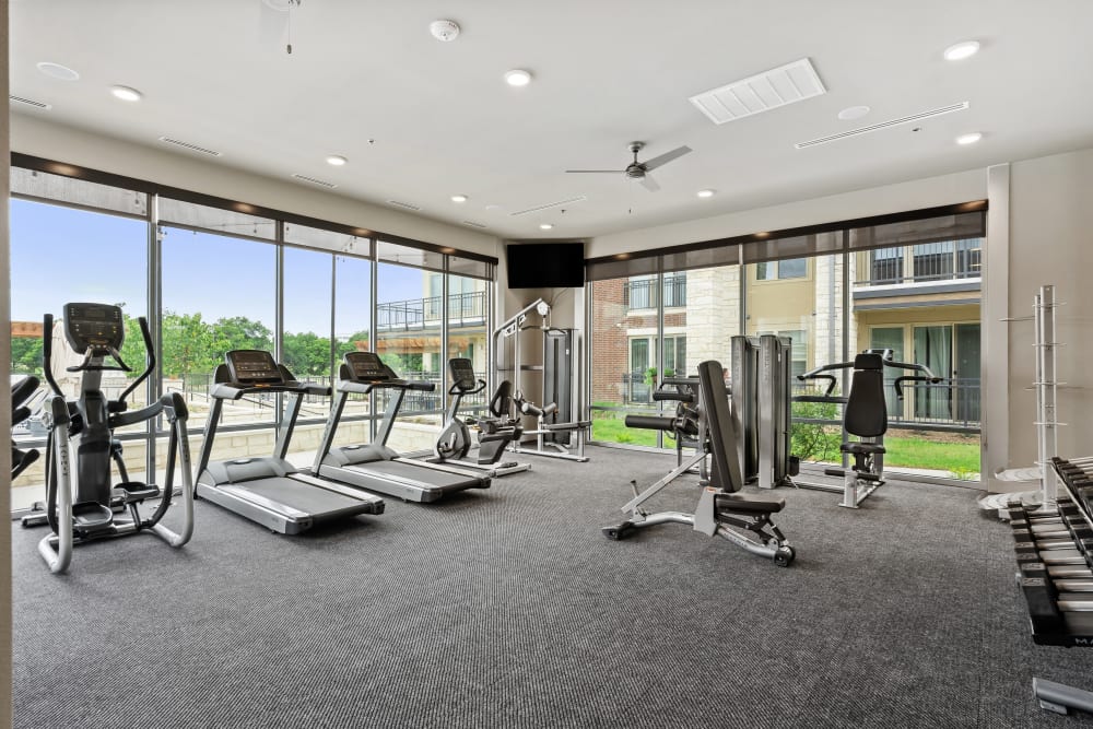 Fitness Center at The Gates at Meadow Place in Willow Park, Texas