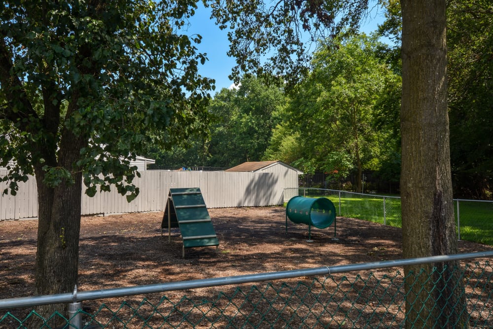 dog park at Hunters Crossing in Newark, Delaware