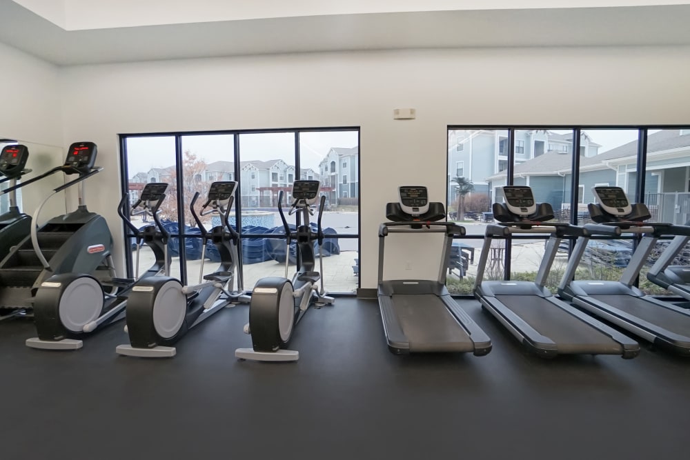 Treadmill area at  The Domain at Columbia in Columbia, Missouri