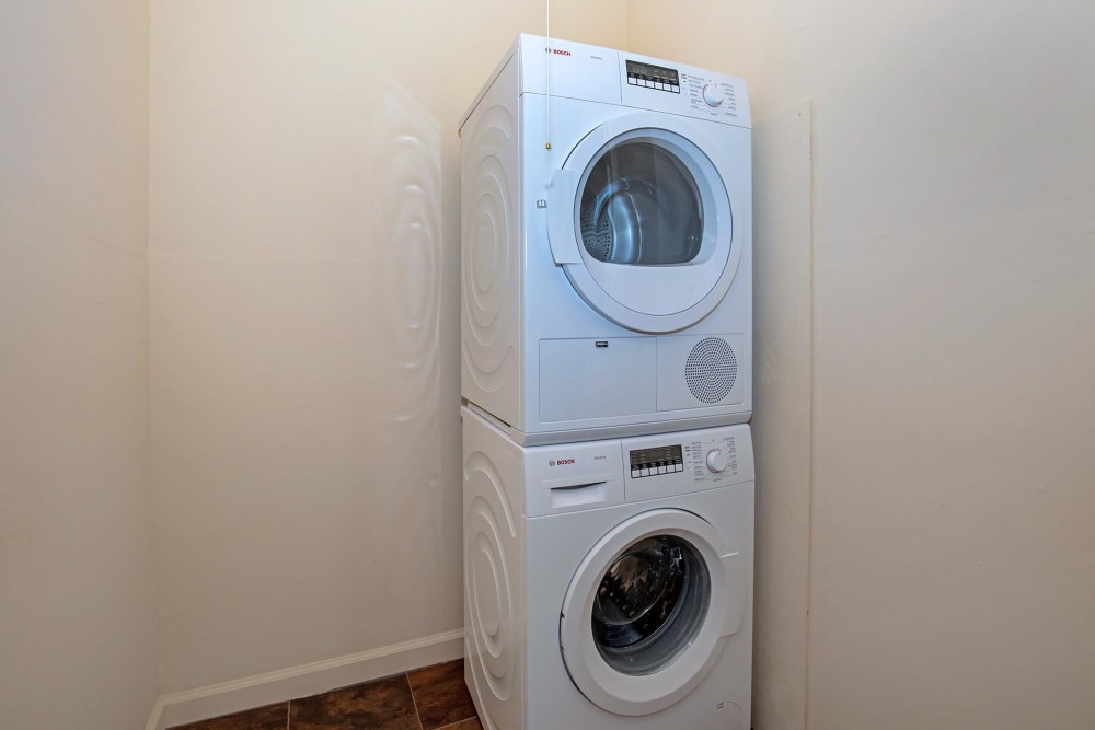 In-Unit washer and dryer at The Addison, North Wales, Pennsylvania
