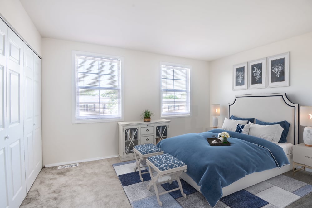 Bedroom at The Glens at Diamond Ridge in Baltimore, Maryland