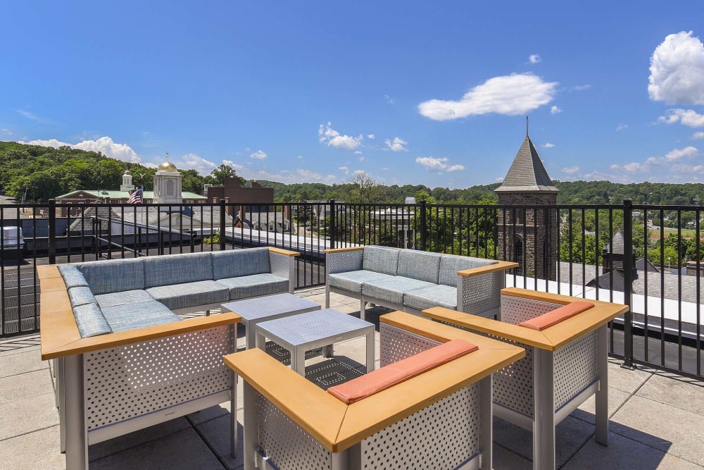 Rooftop Lounge at The Monroe, Morristown, New Jersey
