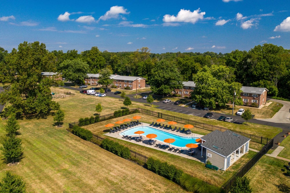 Aerial View at The Wellington in Hatboro, Pennsylvania