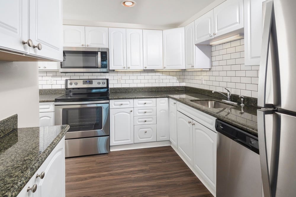 Renovated Kitchen at Cherry Hill Towers, Cherry Hill, New Jersey