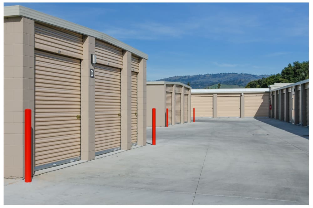 Storage Units at Butterfield Self Storage in Morgan Hill, California