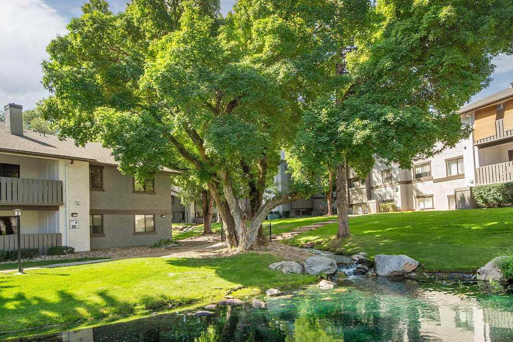 Exterior at Springs of Country Woods Apartments in Midvale, Utah