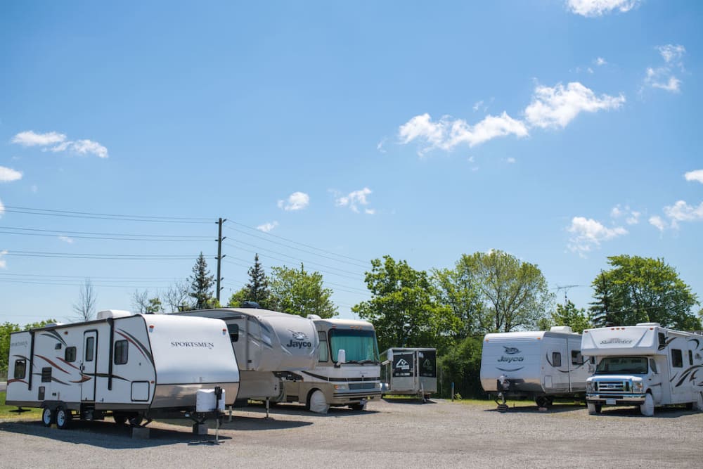 Store your RV at Apple Self Storage - East Gwillimbury