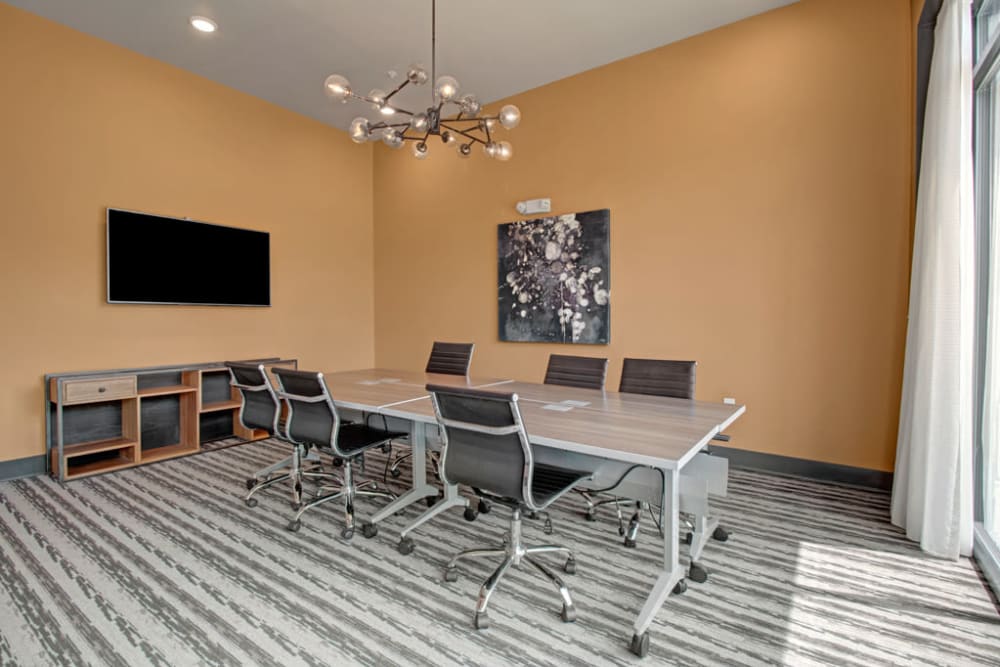 Conference room at Duet | Apartments in Nashville, Tennessee