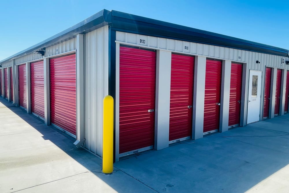 Indoor and outdoor storage available at Signature Self Storage in Des Moines, Iowa