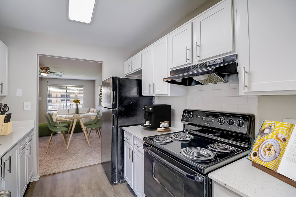Our Luxury Apartments at Lawson Apartment Homes Benbrook, Texas showcase a Kitchen
