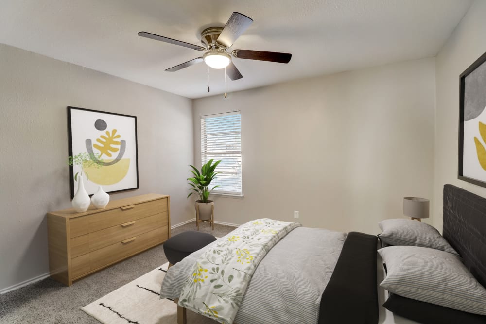 Lawson Apartment Homes offers a Bedroom in Benbrook, Texas