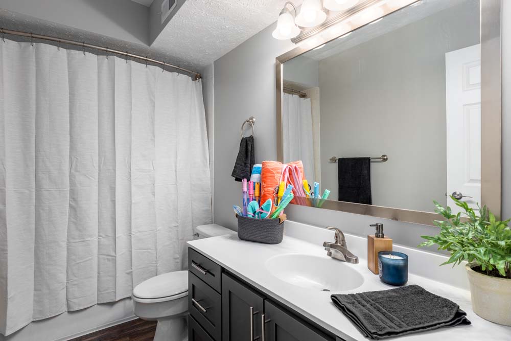 Bathroom at Apartments in Columbus, Ohio