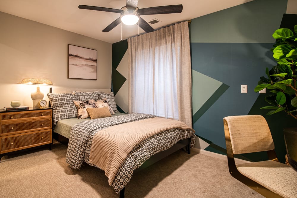 Bedroom at Albion at Murfreesboro | Apartments in Murfreesboro, Tennessee