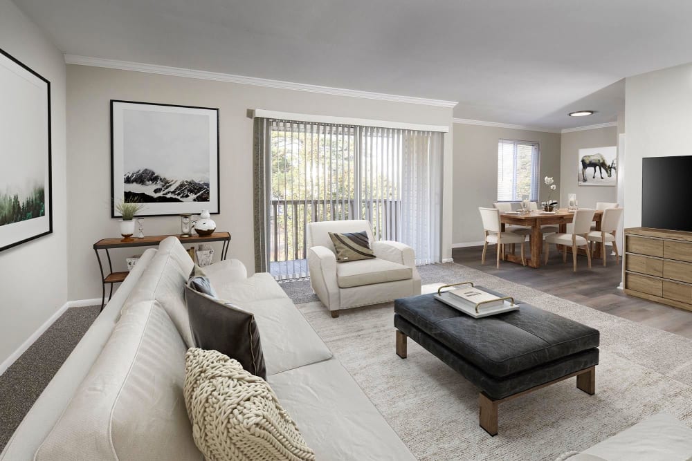  Newly Renovated living room at Chesapeake Pointe, Chesapeake, Virginia