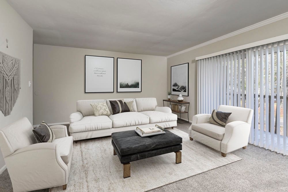  Newly Renovated living room at Chesapeake Pointe, Portsmouth, Virginia