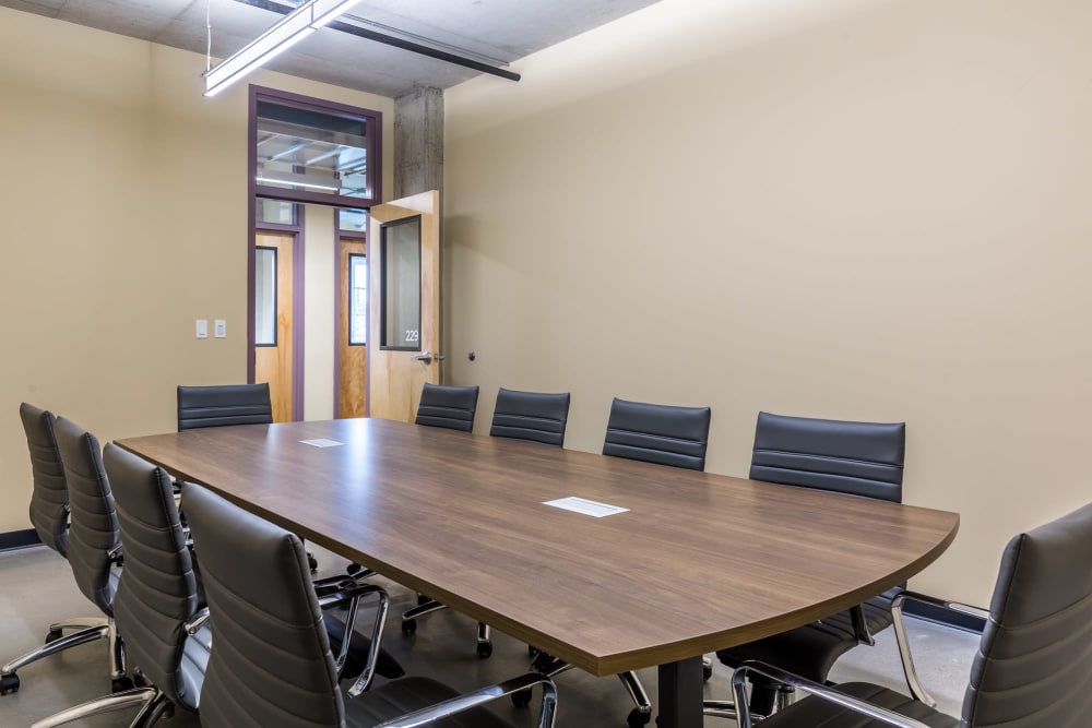 Conference room at Urban WORKlofts in Seattle, Washington