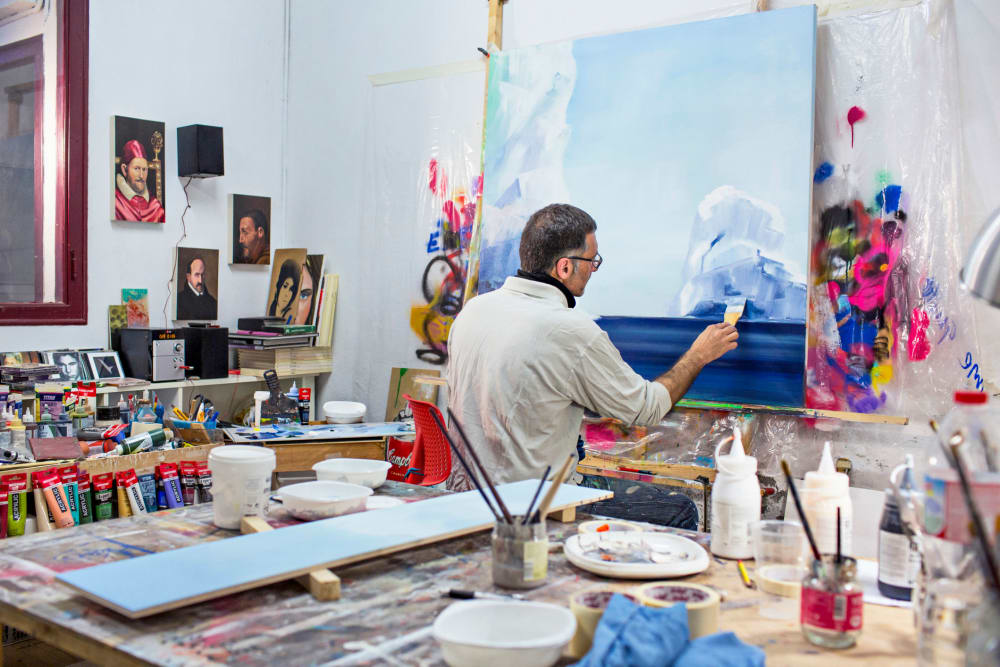 Artist Studio at Urban WORKlofts in Seattle, Washington