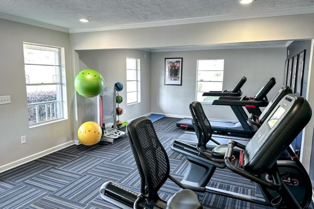 Fitness center at Northbrook and Pinebrook in Ridgeland, Mississippi
