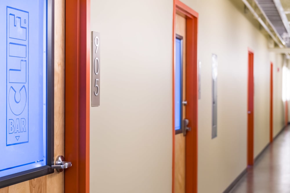 Hallways at Urban WORKlofts in Seattle, Washington