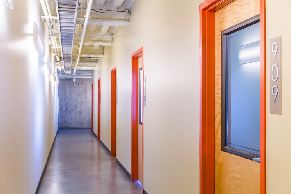 Hallways at Urban WORKlofts in Seattle, Washington