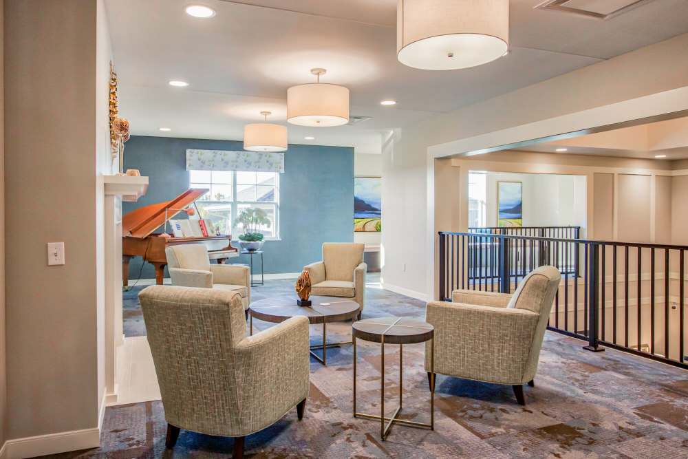Lobby area Revela at O'Fallon in O'Fallon, Illinois