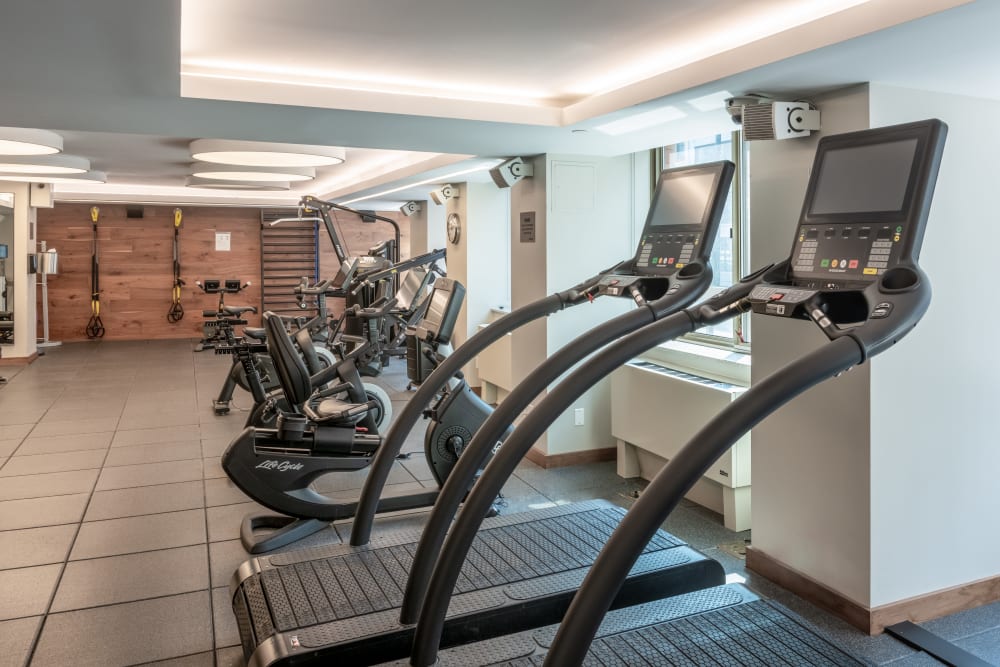 Exercise machines at The Sierra Chelsea in New York, New York
