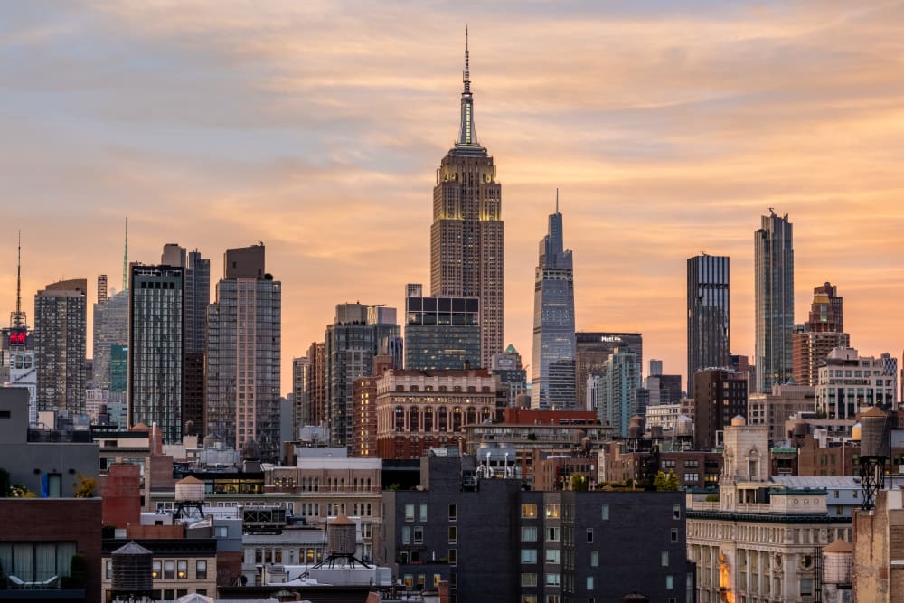 Gorgeous skyline views from The Sierra Chelsea in New York, New York