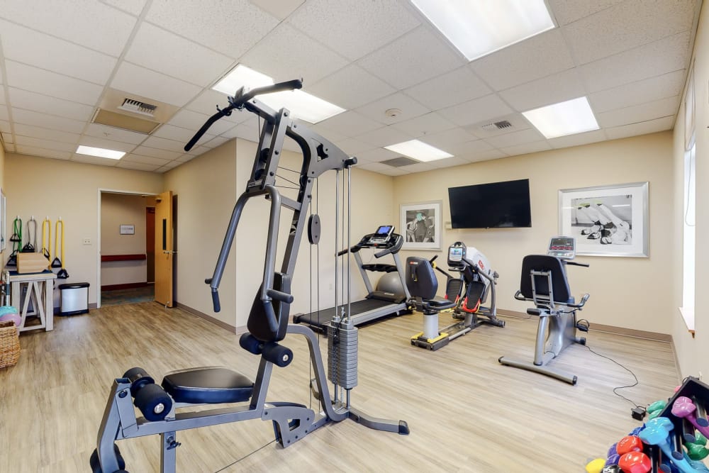 Fitness Center at The Creekside in Woodinville, Washington