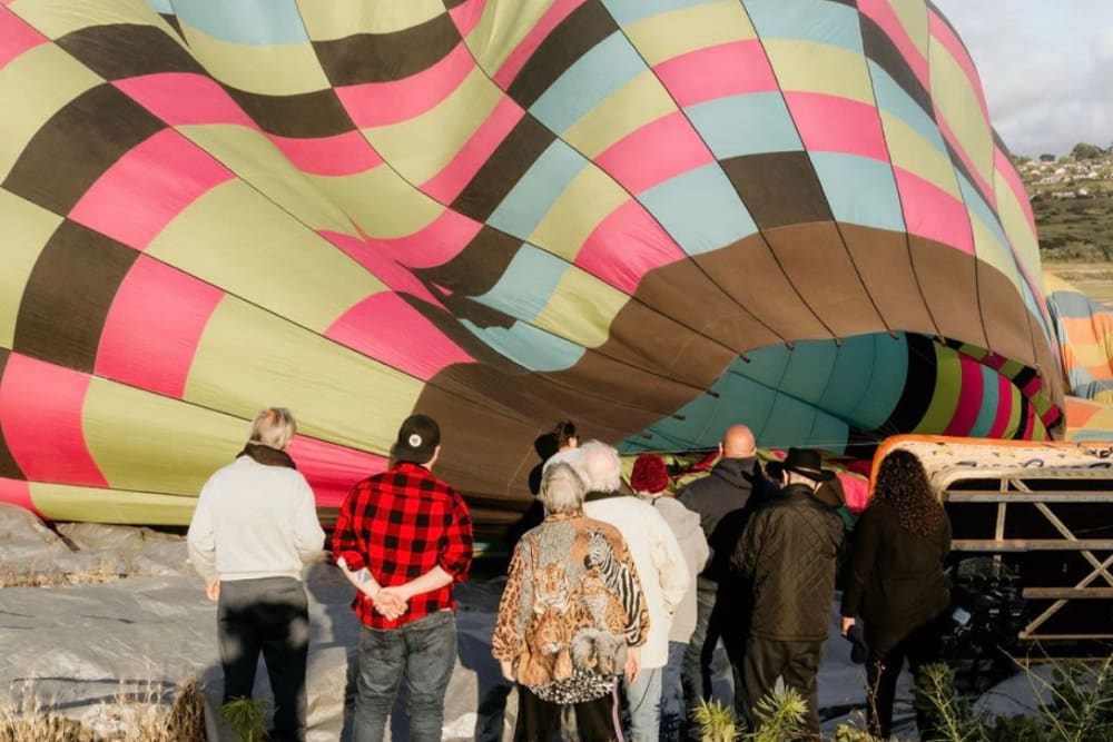 Deflated Hot Air Balloon 