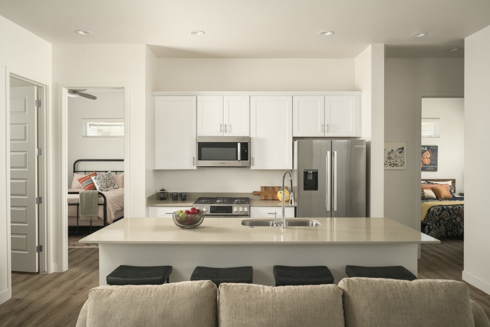 Kitchen complete with Bosch appliances at Peralta Vista in Mesa, Arizona