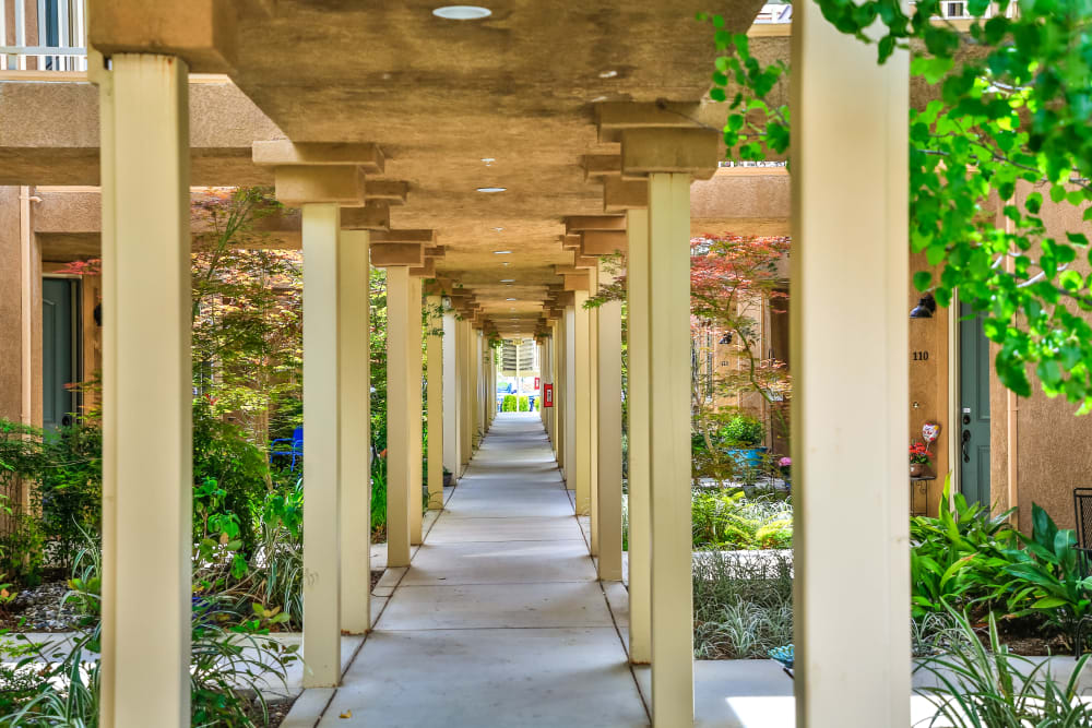 Corridor at Ponté Palmero in Cameron Park, California