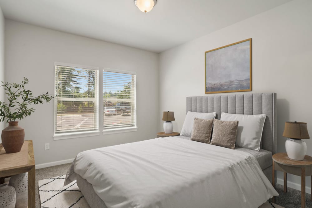  Beautiful Bedroom at Crawford Crossing Apartments in Turner, Oregon