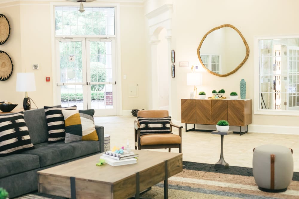 Modern Living Room at Denbigh Village in Newport News, Virginia