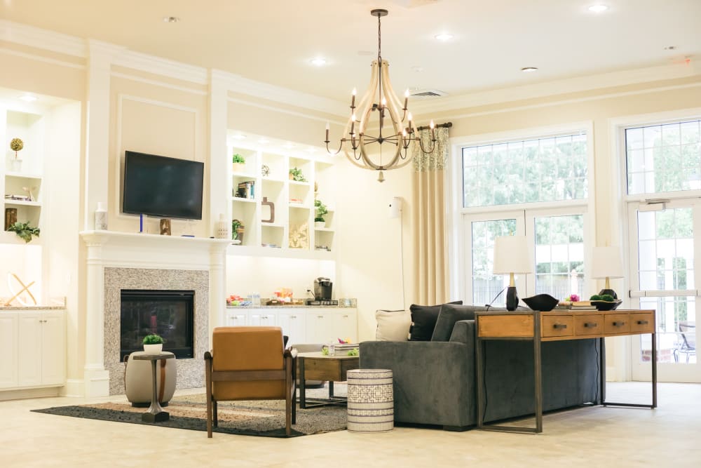 Living Room at Denbigh Village in Newport News, Virginia