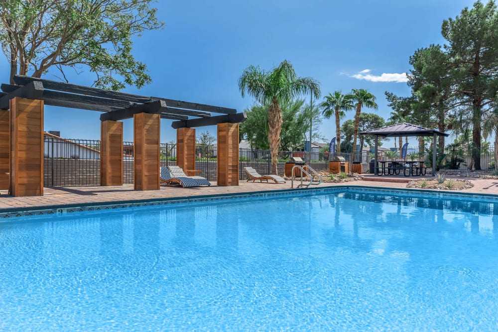 Swimming pool at Tides on Spencer in Las Vegas, Nevada