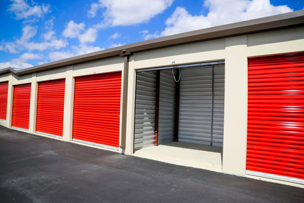 Units outside at Your Storage Units Clermont in Clermont, Florida
