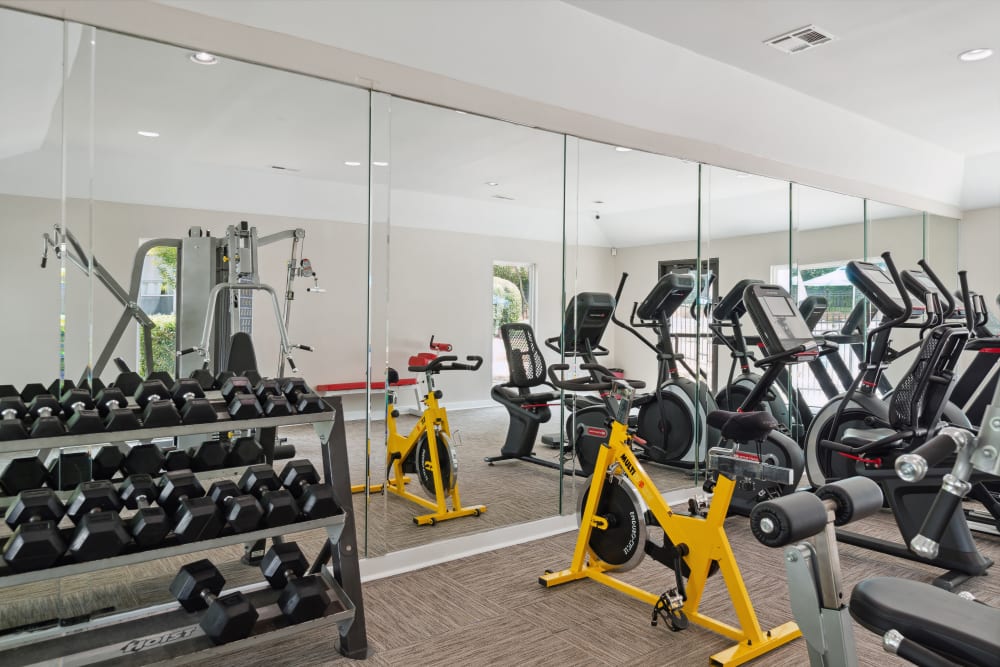 Fitness Center at The Oasis at Regal Oaks in Charlotte, North Carolina