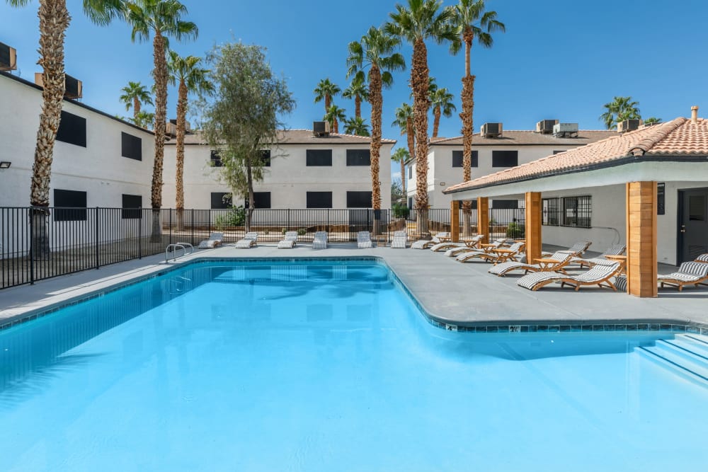 Swimming pool at Tides on Palm in Las Vegas, Nevada