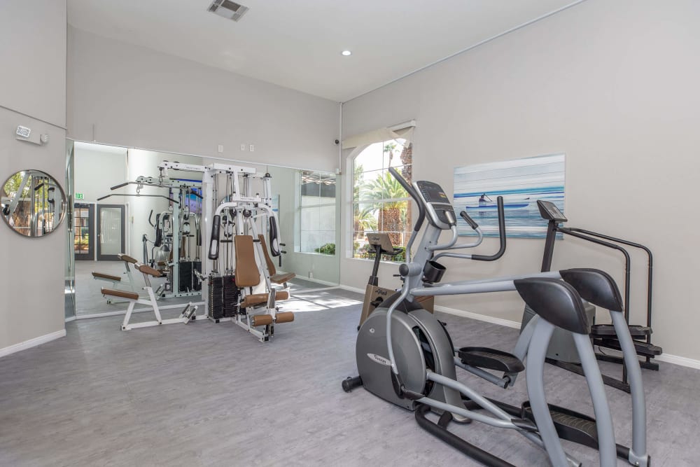 Fitness center at Tides at North Nellis in Las Vegas, Nevada