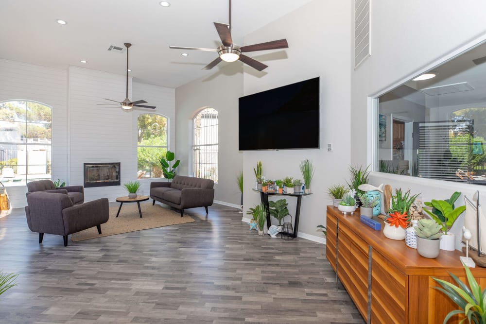 Resident lounge at Tides at North Nellis in Las Vegas, Nevada