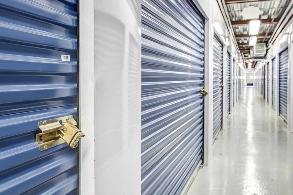 Interior storage units at GoodFriend Self-Storage New Hyde Park in New Hyde Park, New York