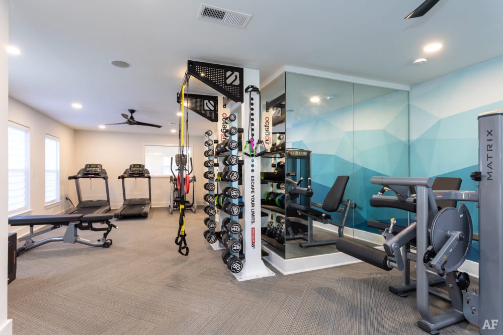 Fitness Center at Rosen at North Hills in Raleigh, North Carolina