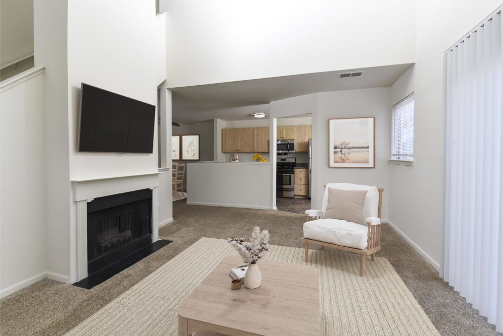 living room at Stonegate Apartments, Elkton, Maryland